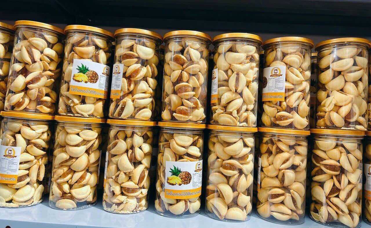 Bánh Sò Khóm Thái Lan Siêu Ngon - Hủ 300gr