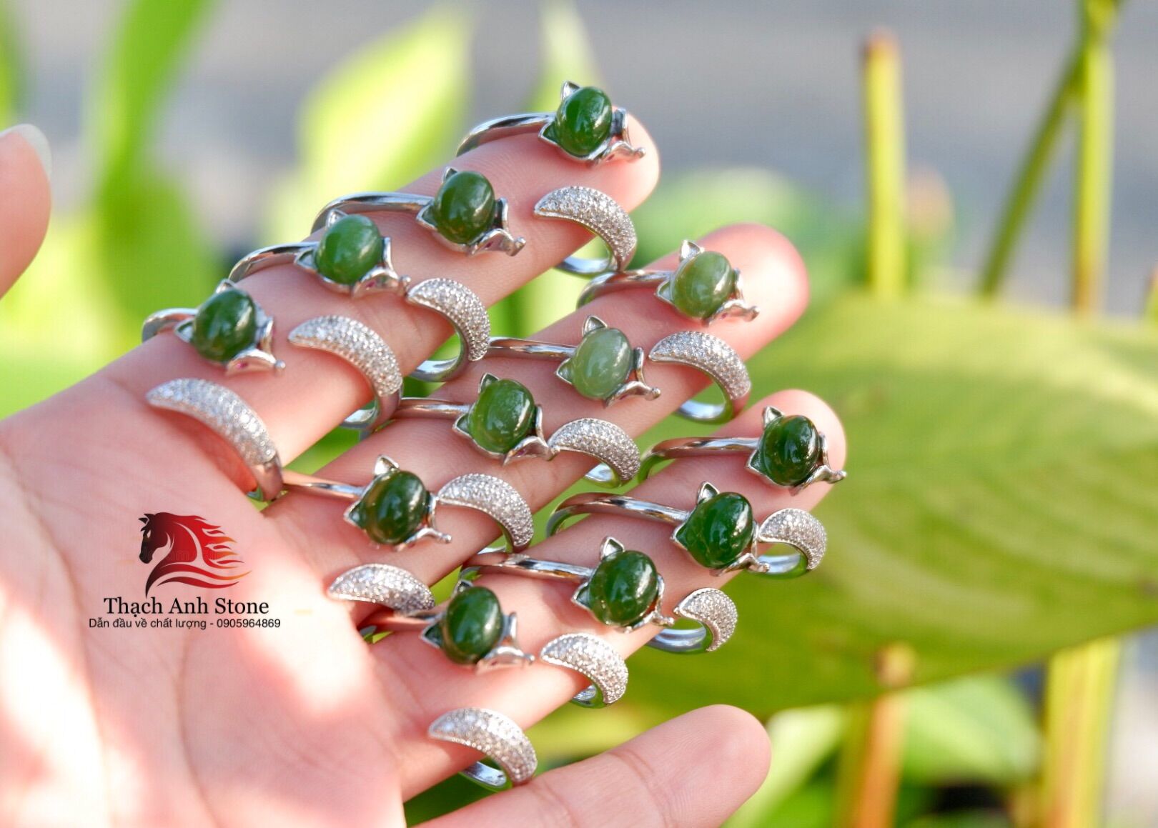 Nhẫn freesize Hồ Ly ngoc bich nhẫn_bạc