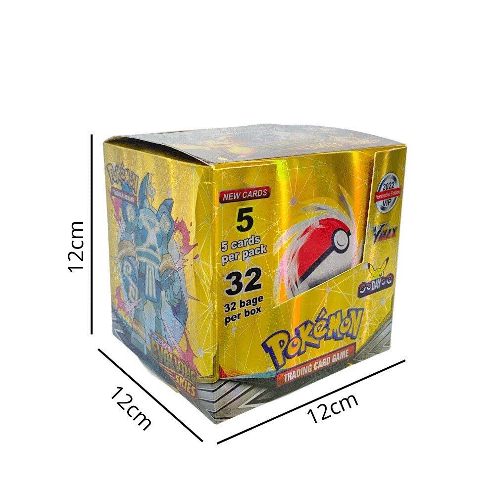 Hộp 36 gói thẻ bài pokemon ( gói 5 thẻ vip)
