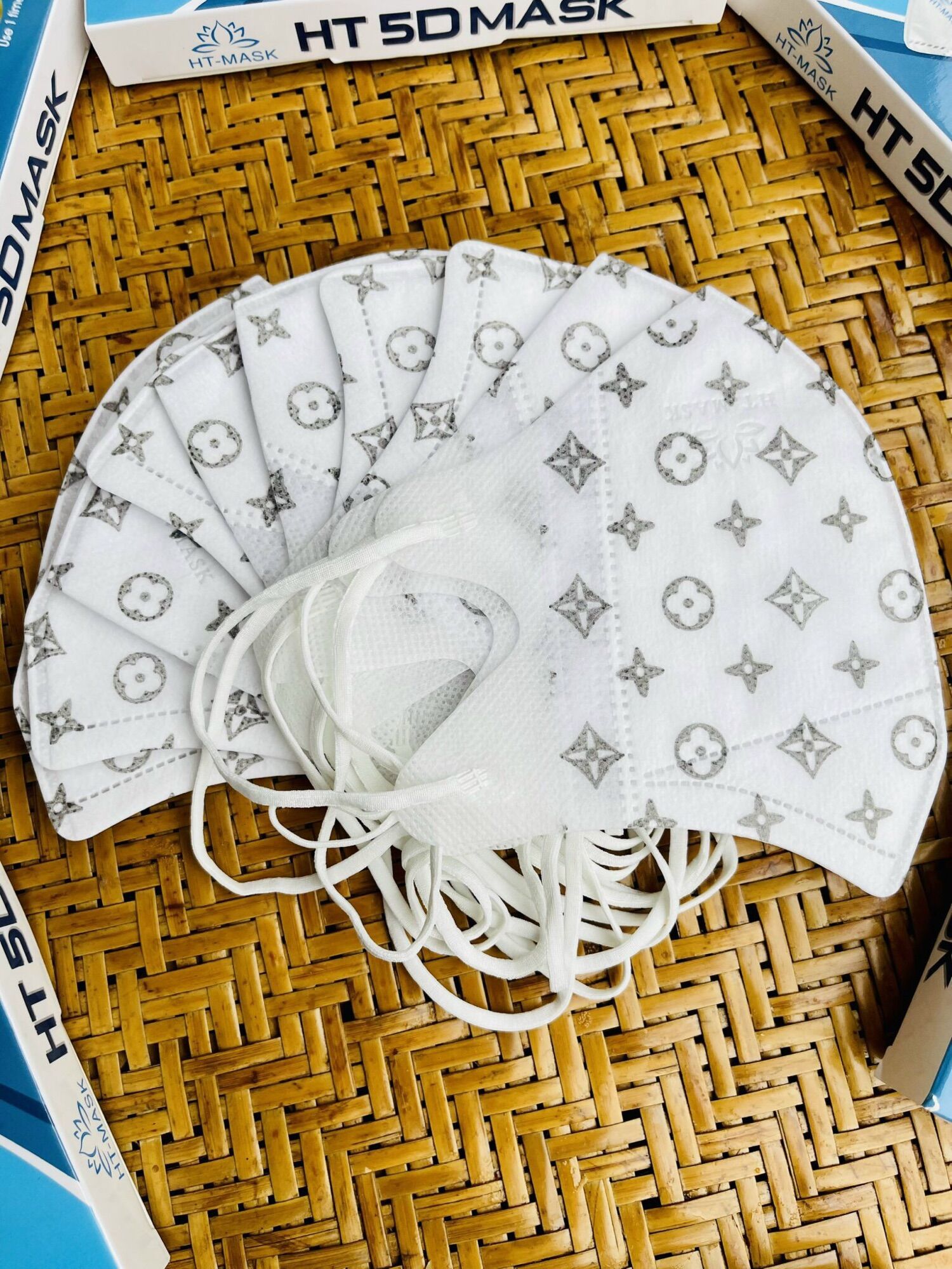 Combo 100 khẩu trang y tế 5D người lớn