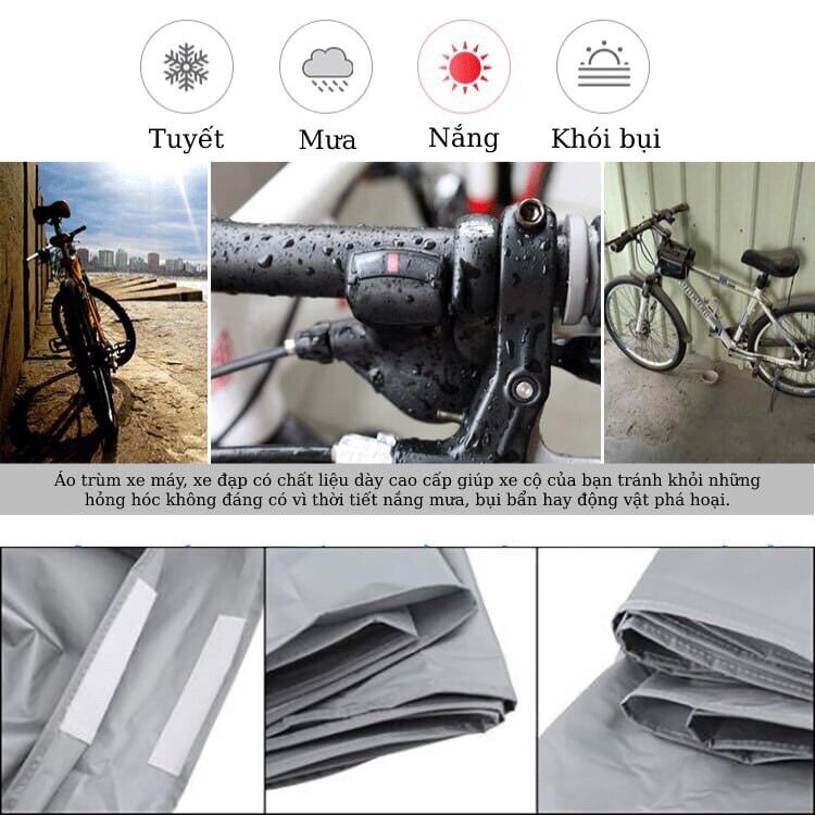 ÁO TRÙM CAO CẤP PHỦ XE MÁY