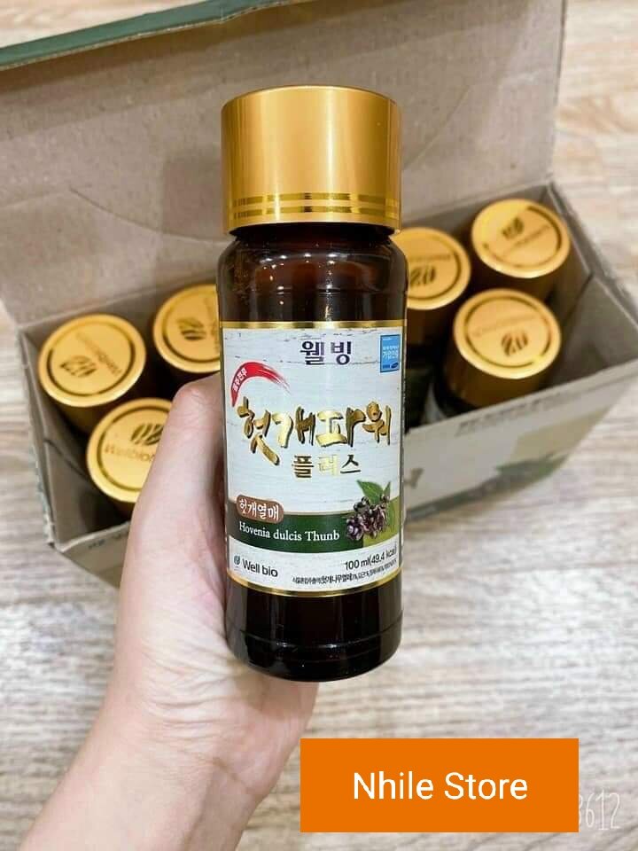 Nước giải rượu bia WellBio Hàn Quốc