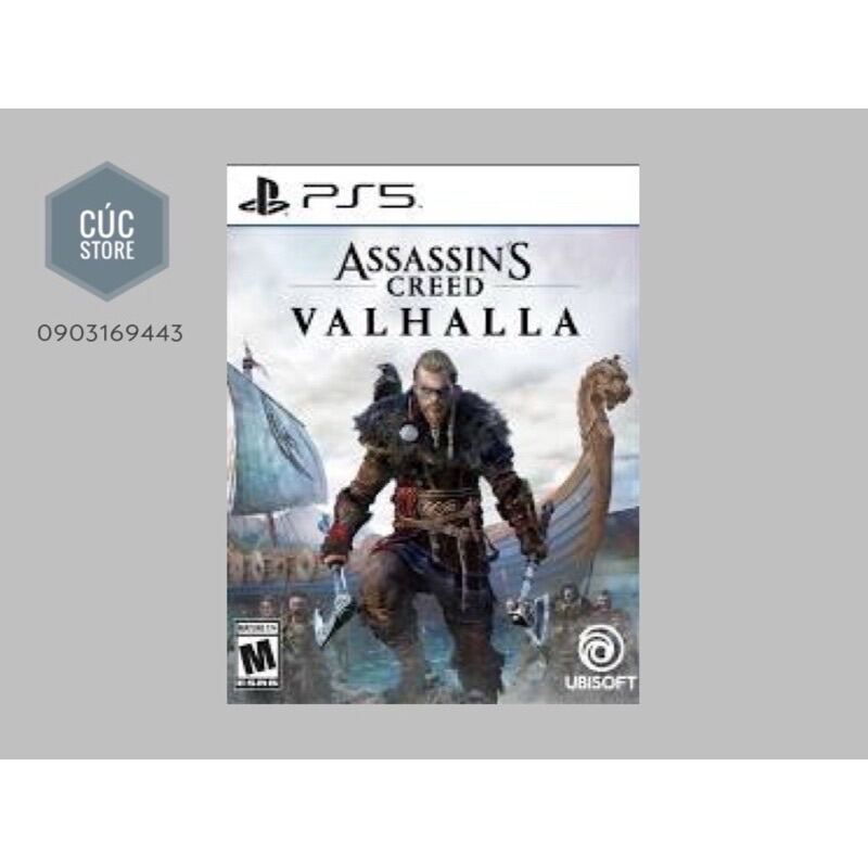 Đĩa chơi game PS5: Assasins Creed Valhalla