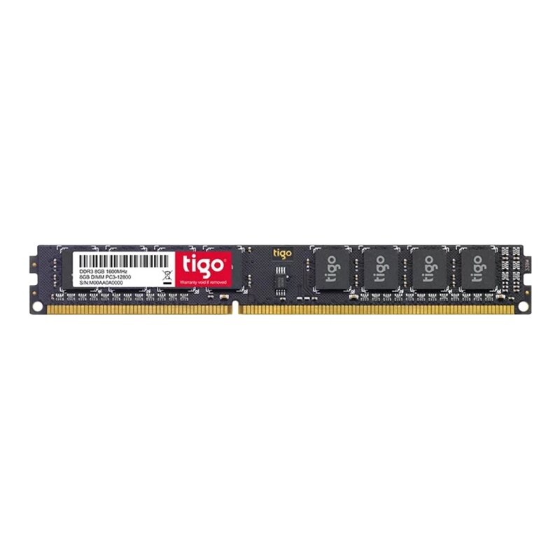 Tigo Gold Tek 8G 1600 DDR3 Desktop Computer Memory Stick 3rd Generation Compatible 1333 Single Item New Condition Giá 121,500 Đồng*Miễn phí vận chuyển