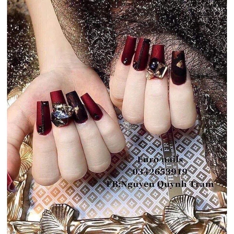 Sơn gel màu đỏ tuyết , sơn gel lẻ