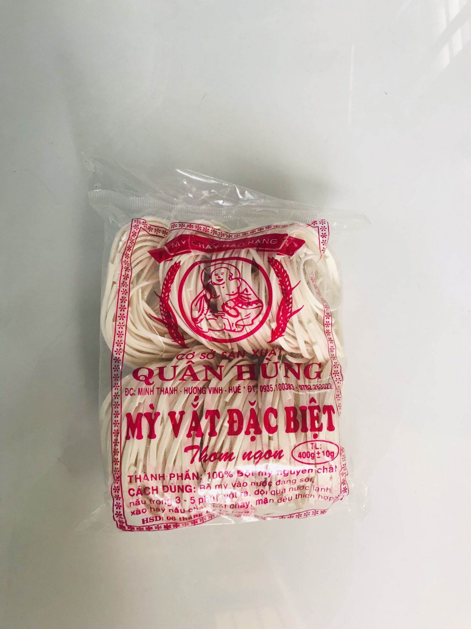 [HCM]Loại 400g - Bạn canh sợi bột mì Quân Hùng