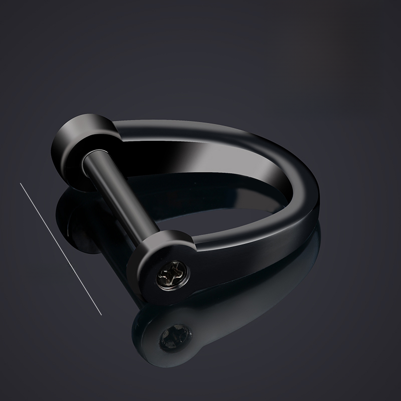 Mặt Dây Chuyền Xe Hơi Bằng Hợp Kim Đồng Thau Zn Phụ Kiện Móc Khóa Xe Nam D-ring Remote Controller Connect Ring. 