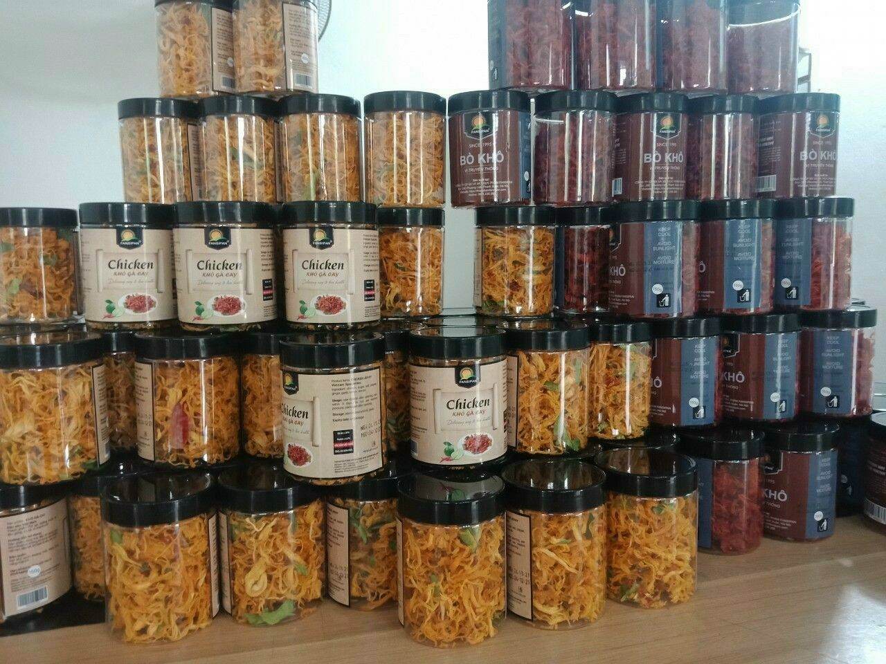 Khô gà lá chanh