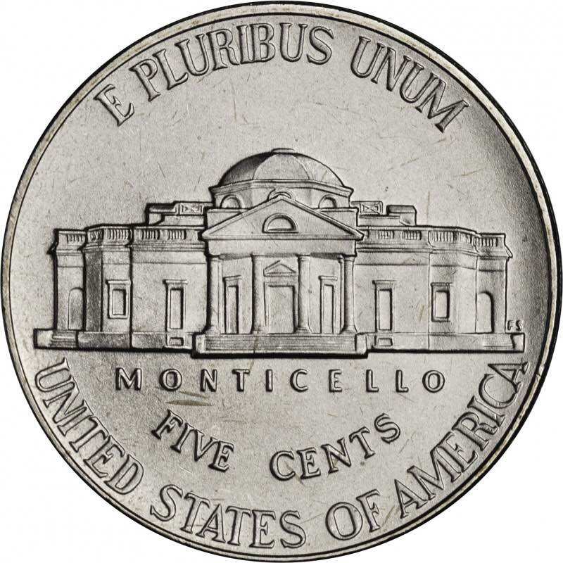 Đồng Xu Mỹ 5 cent (Nickel)