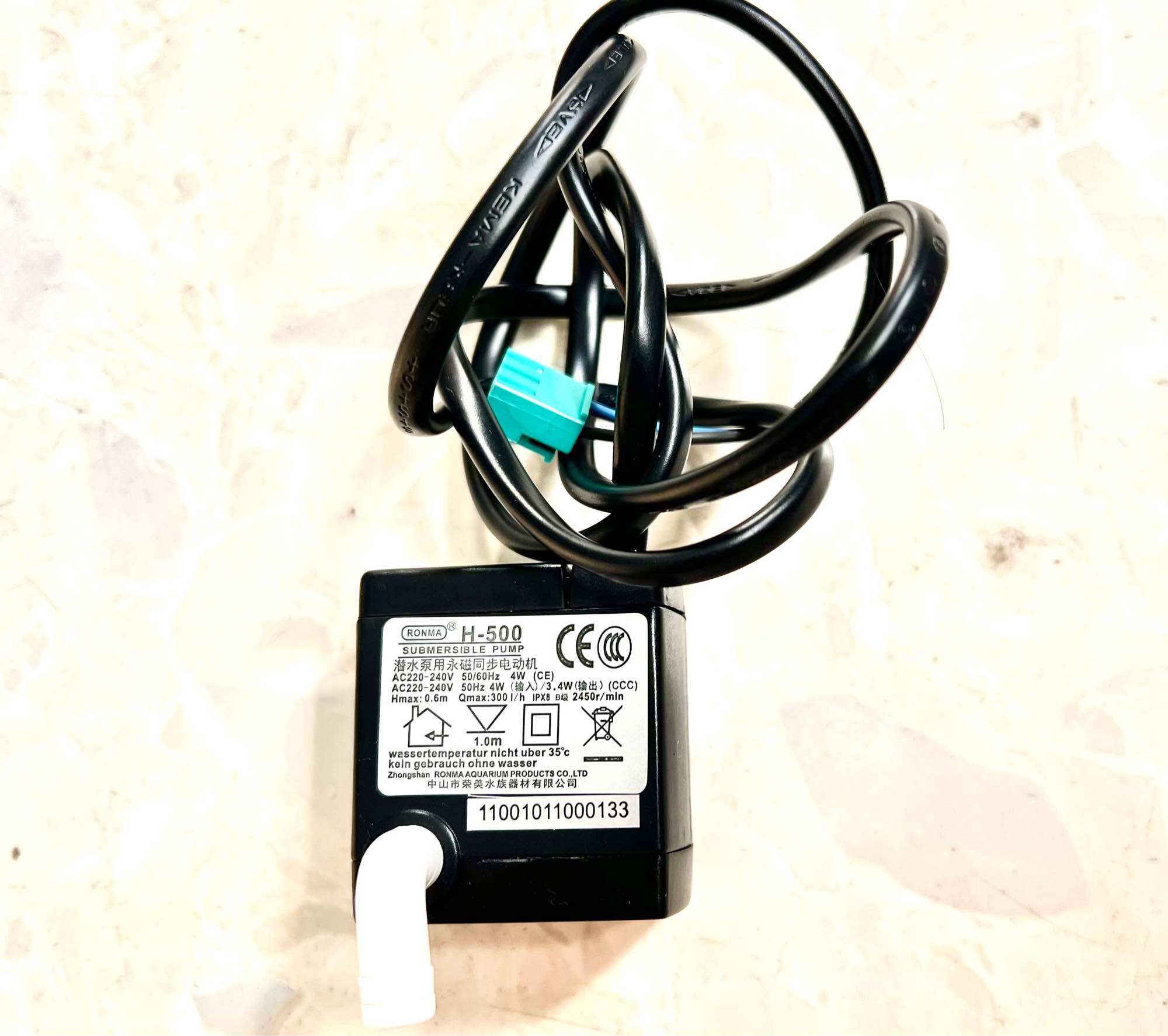 [HCM]Bơm H-500 dùng cho quạt hơi nước, quạt điều hòa Sunhouse SHD7718 (4W/3.5W-220Vol)