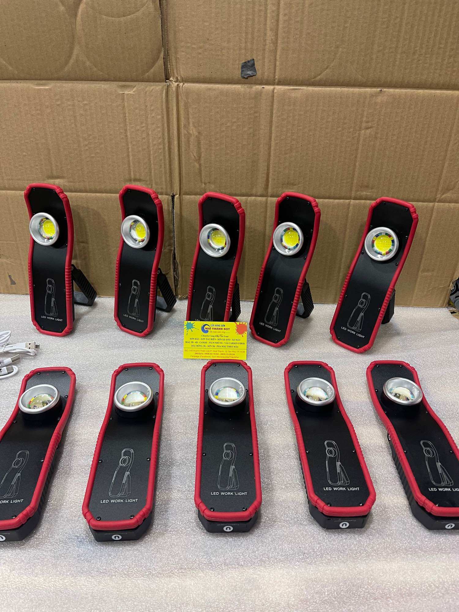 Đèn led cầm tay soi lỗi sơn, soi sáng (Detailing - Sơn Oto Xe Máy )
