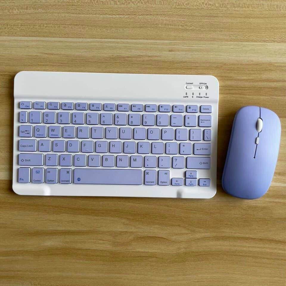 Set bàn phím kèm chuột cho ipad, điện thoại dùng Bluetooth