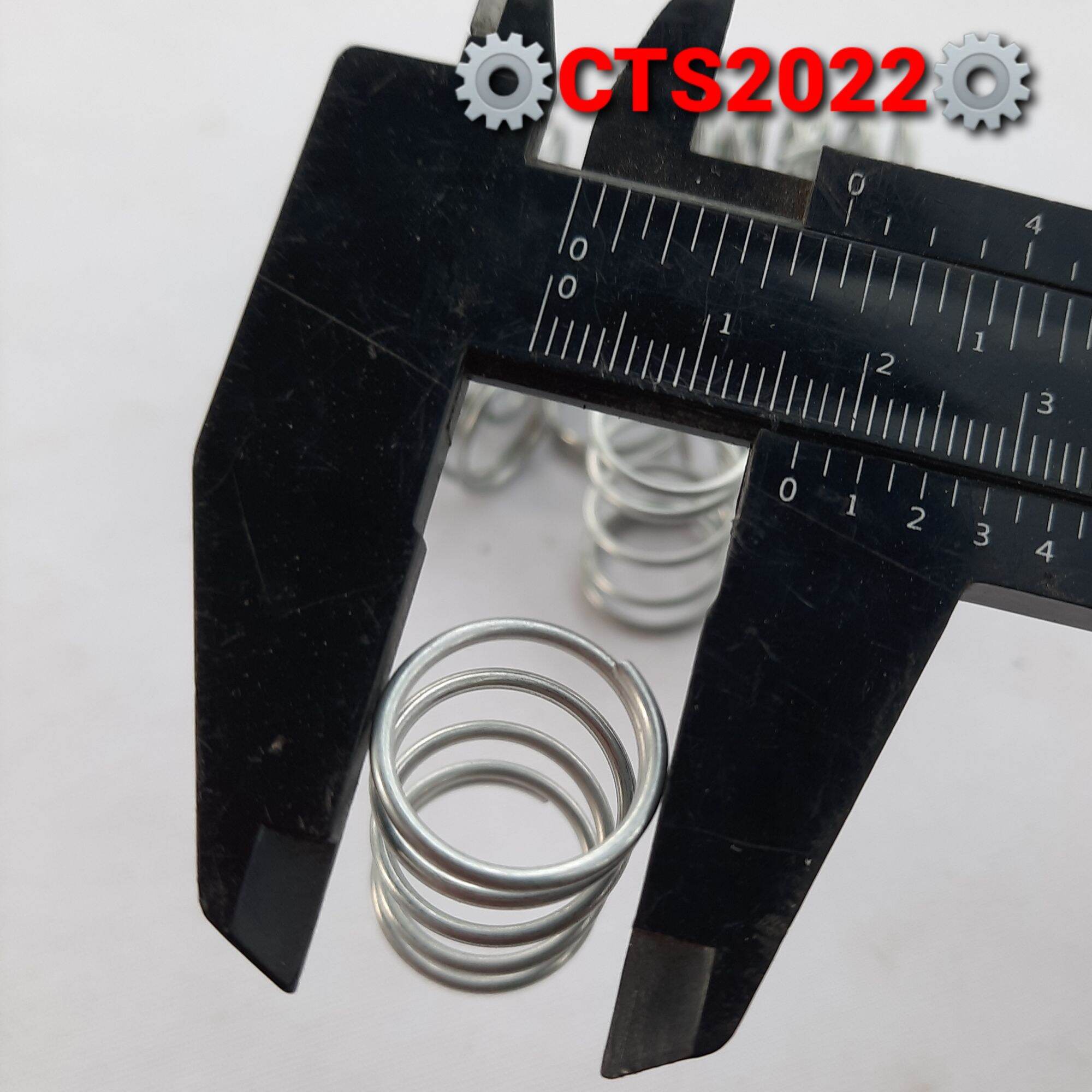 Lò xo nén phi 17mm sợi thép 1.2mm