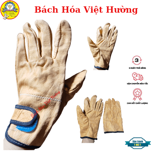 Găng tay hàn da mềm mại, chống cháy, chịu nhiệt, chống nóng bao tay hàn dùng cho hàn TIG hàn MIG, luyện đúc
