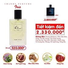 Nước hoa nam iric 50ml ( cào mã npp)
