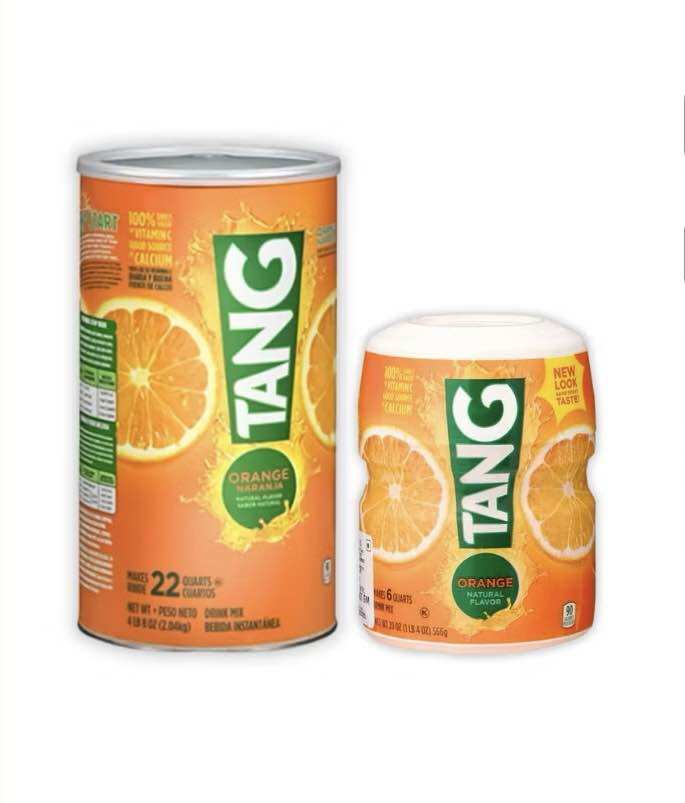 Bột pha nước cam Tang Orange Naranja của Kraft Foods Mỹ hộp 566gr và 2004gr