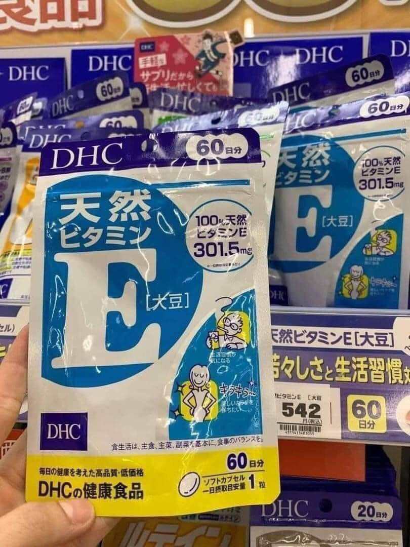 Viên uống vitamin E DHC