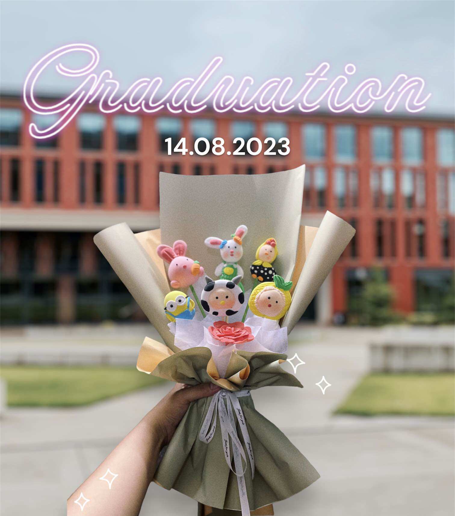 Bó Hoa Đất Sét Mix nhiều mẫu Cute Từ Subeo House