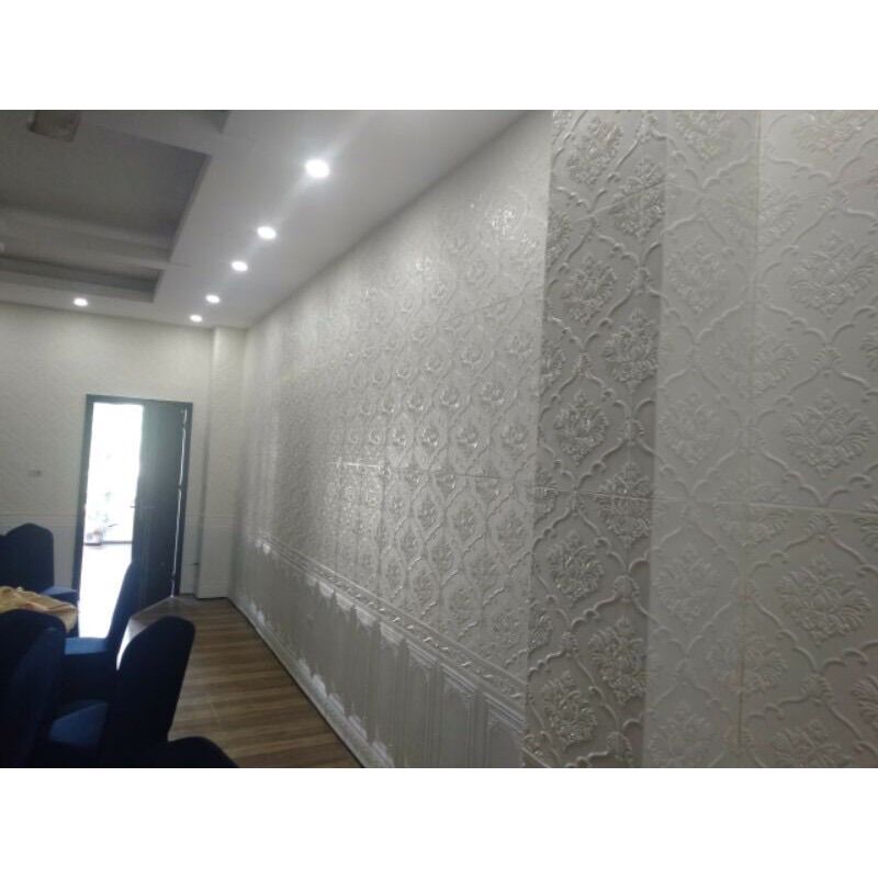 Xốp dán tường 3D hoa văn Cổ Điển