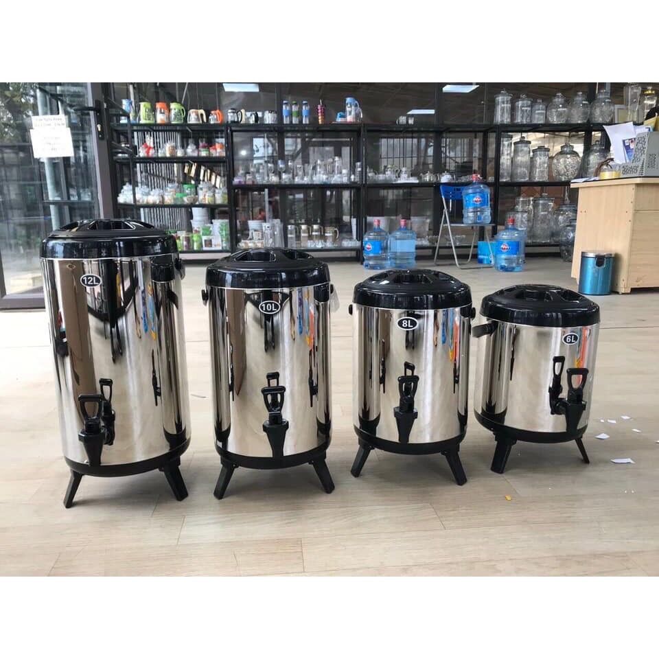 Bình ủ trà sữa, bình giữ nhiệt có vòi inox 304