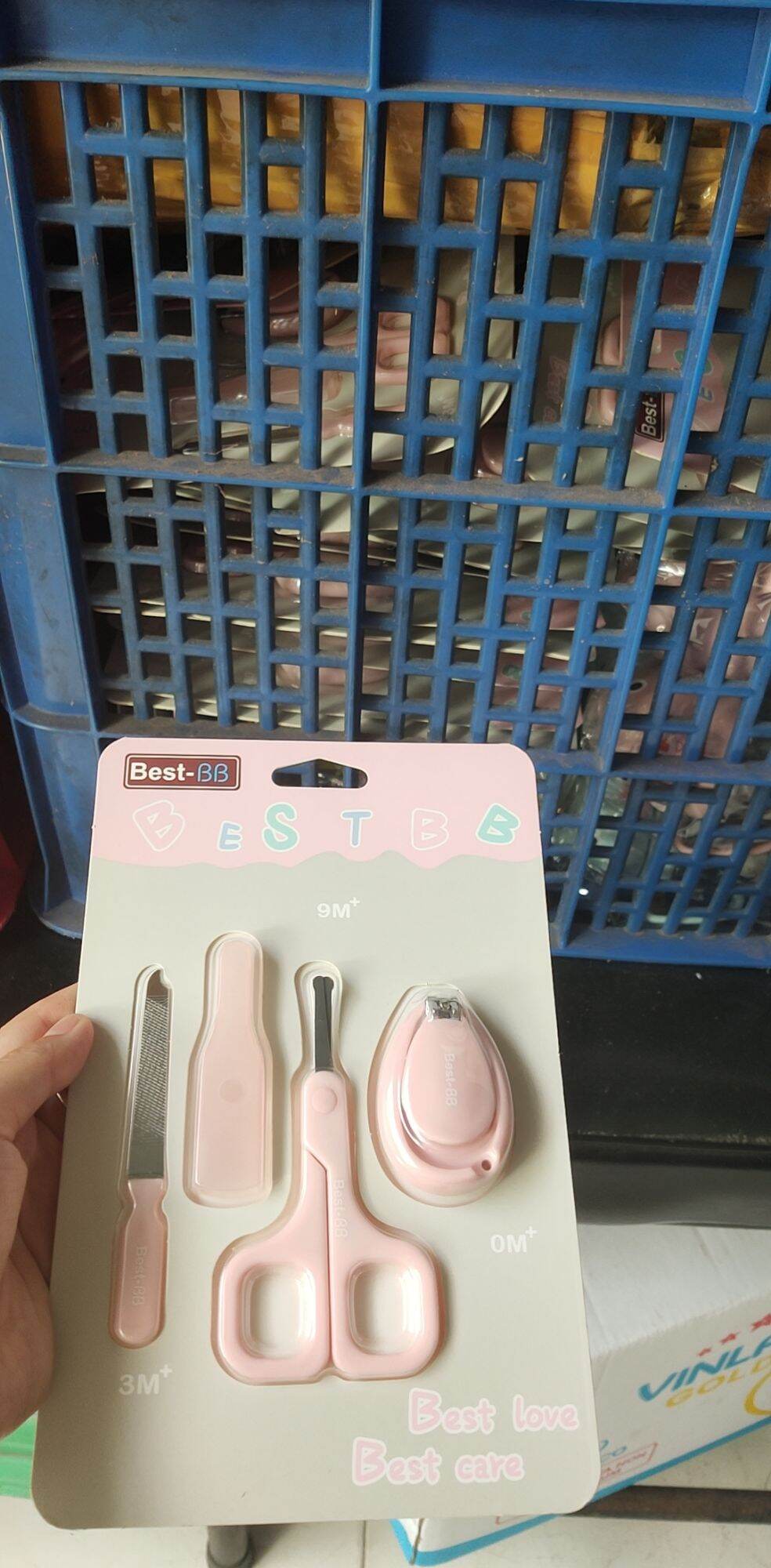 bộ cắt móng tay 3 chi tiết cho bé( ảnh thật)