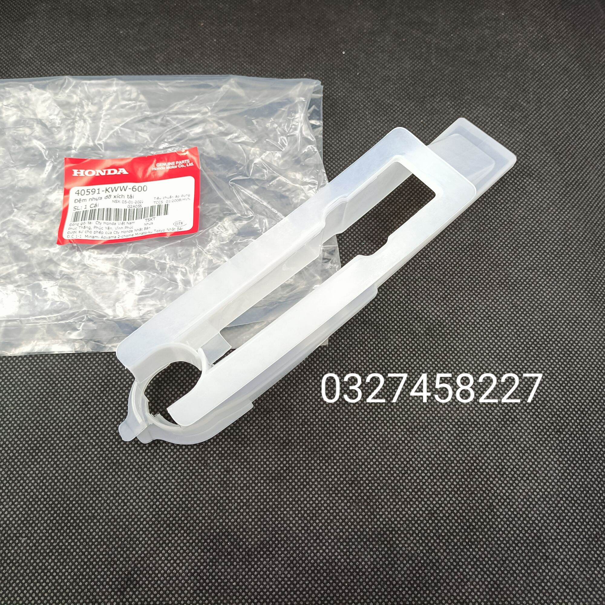 Nhựa đỡ sên, xích tải xe wave s110, rsx, alpha 110 zin honda