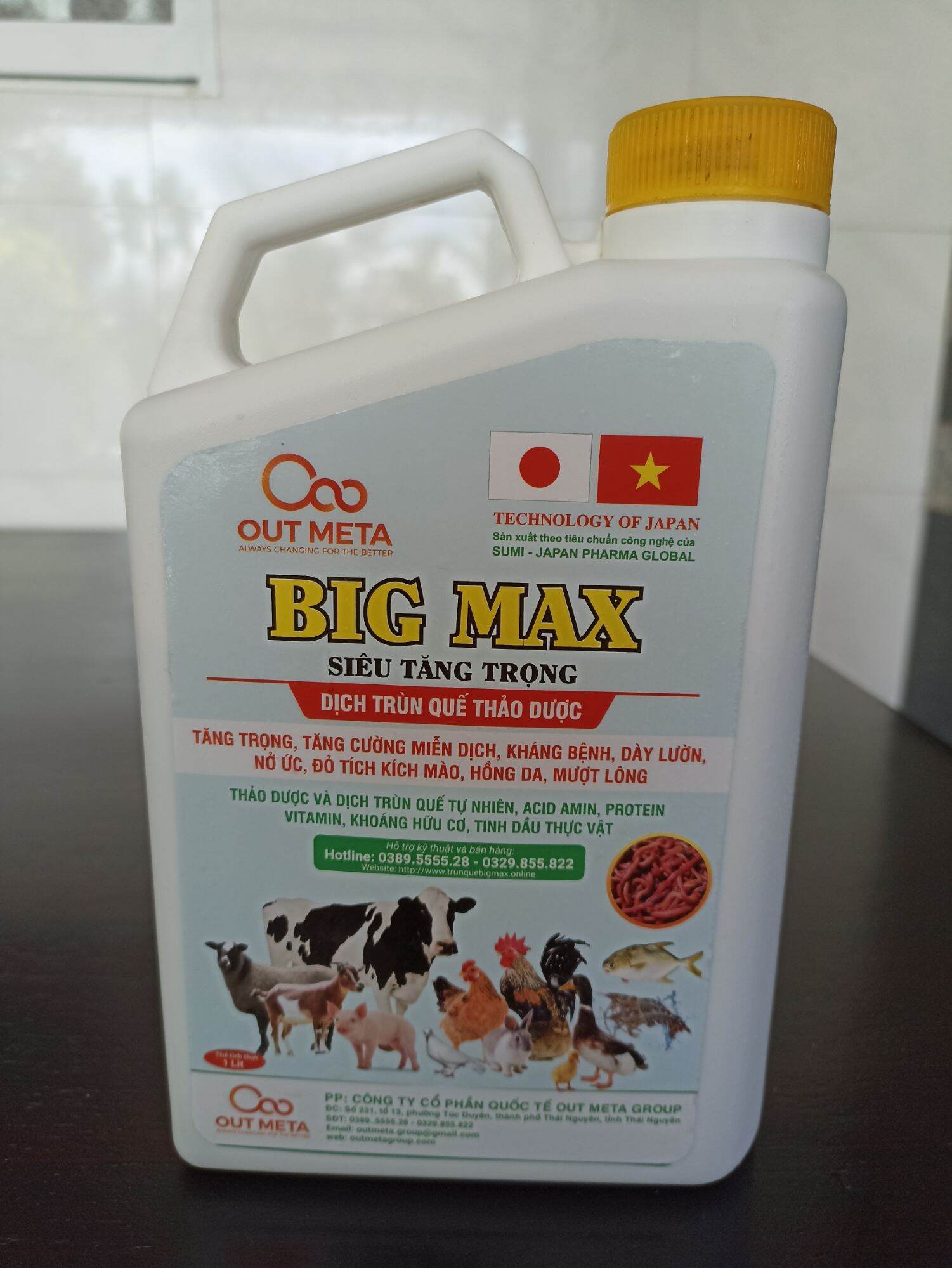 BIG MAX SIÊU TĂNG TRỌNG(gia súc, gia cầm)
