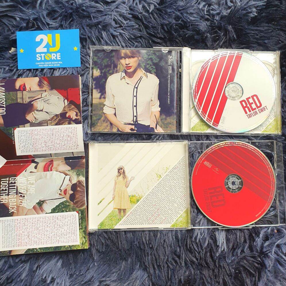 CD album Red (DLX) - Taylor Swift [USED] 2U Store CDs