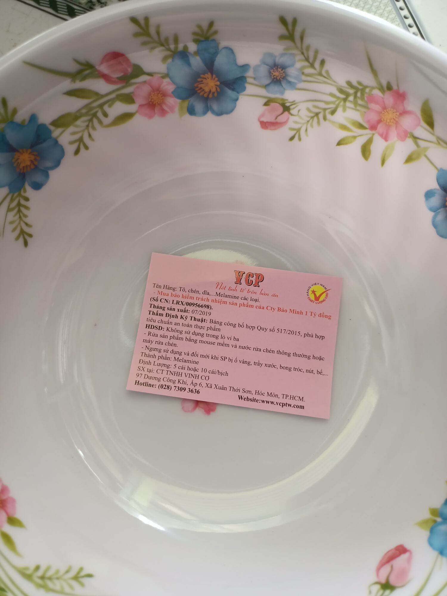tô sâu meka Livicop (3 size) xả hàng