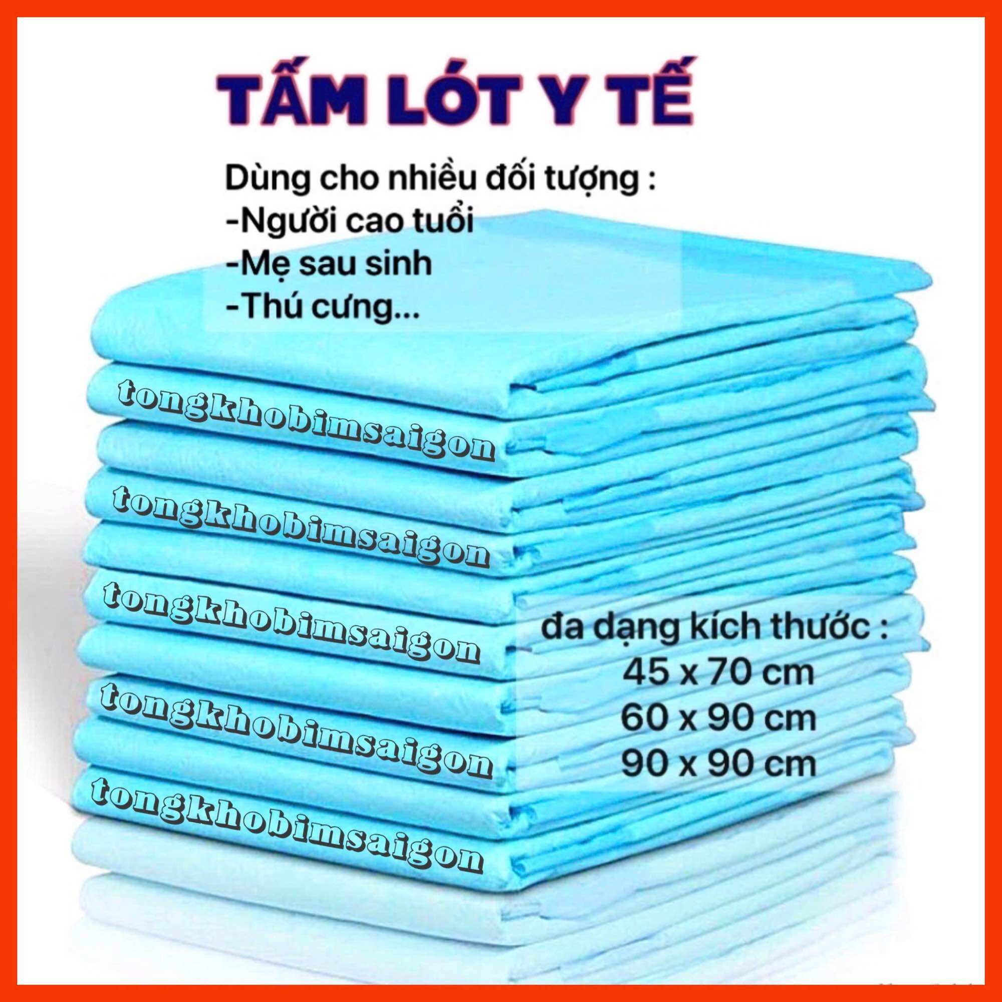   HCM  TÚI 10 MIẾNG TẤM LÓT NGƯỜI GIÀ TẤM LÓT SẢN KHOA 