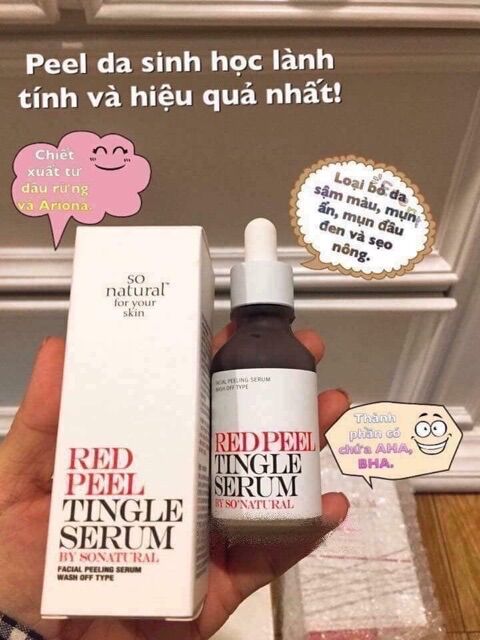 Tinh chất RED PEEL TINGLE SERUM 35ml | Vinie.minisize