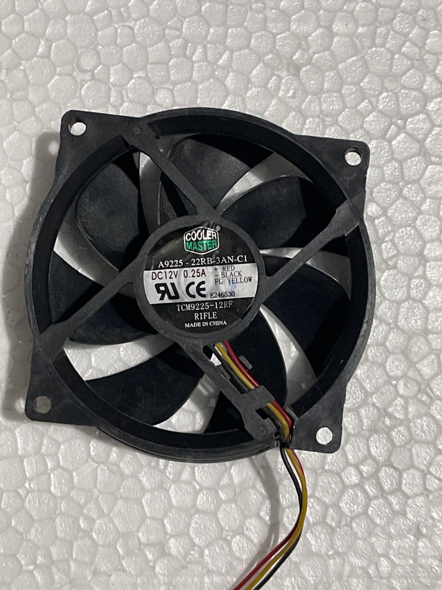 QUẠT TRÒN 9 CM, 12V