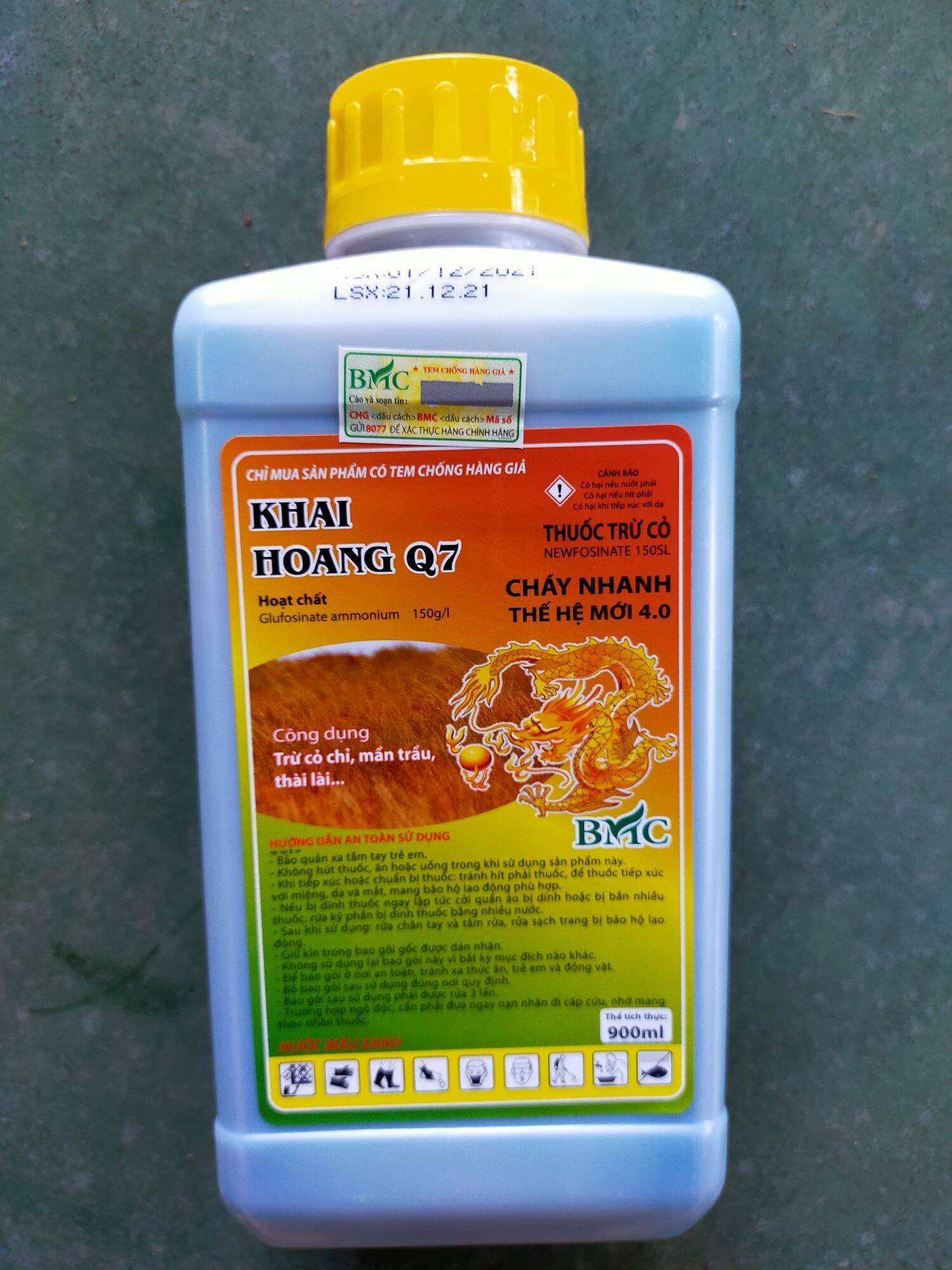 Thuốc trừ cỏ Khai Hoang Q7 - Diệt sạch cỏ dại