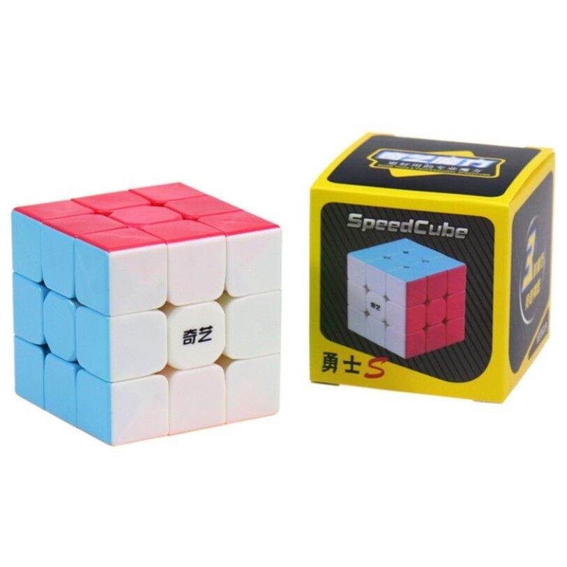 Rubik 3x3 qiyi warrior s qy33s stickerless rubic 3 tầng