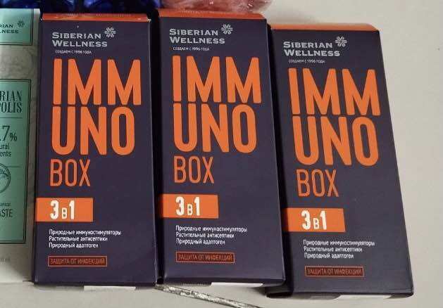 Thực phẩm bảo vệ sức khỏe Immuno Box