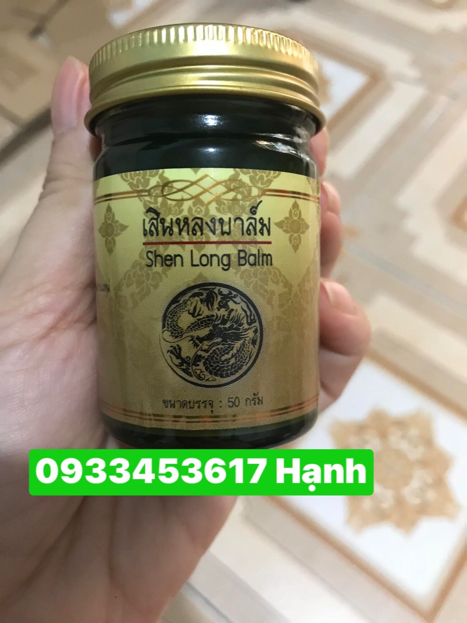 Shen Long Balm Dầu cù là thảo dược con rồng Thái Lan