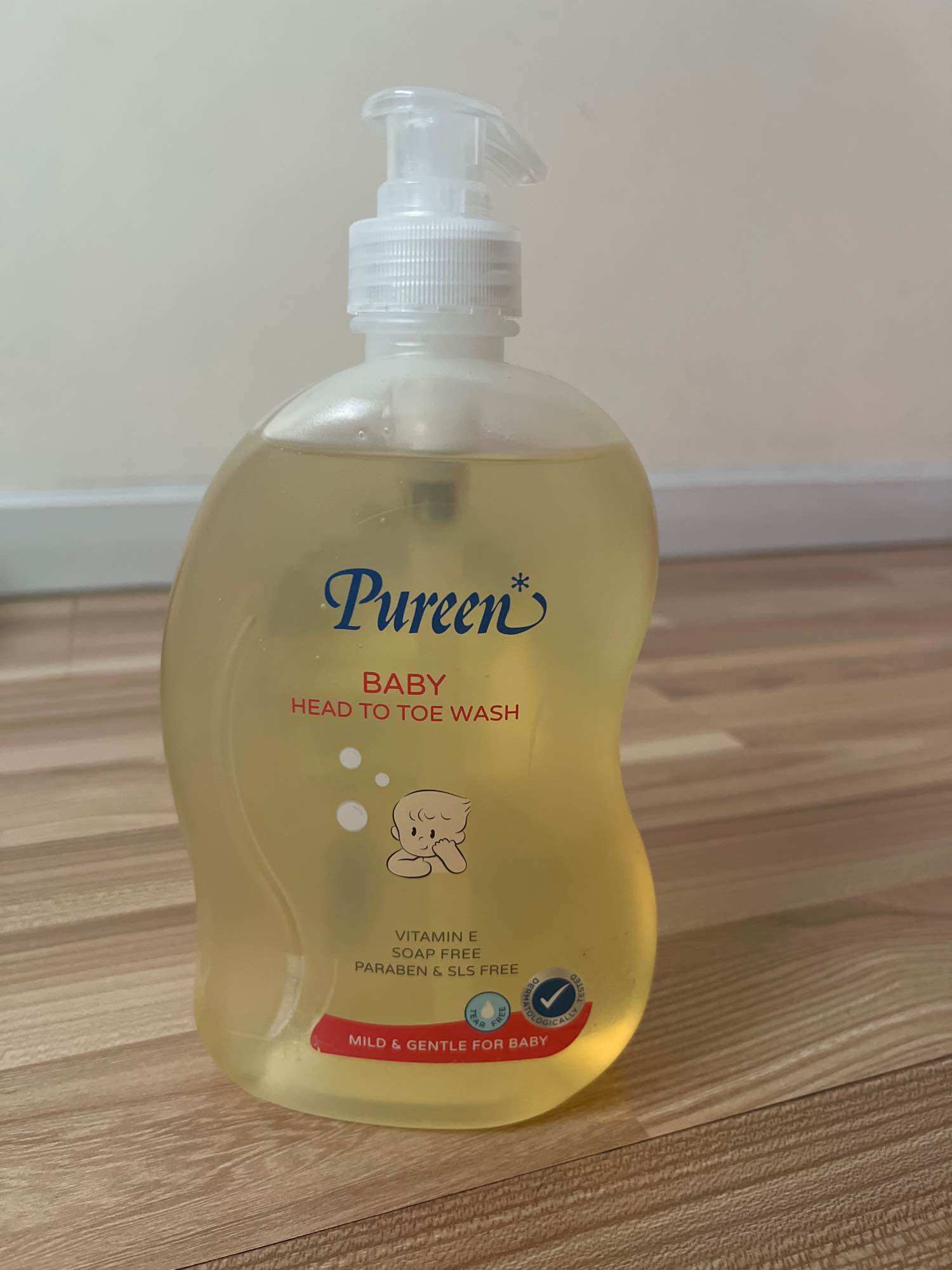 SỮA TẮM GỘI CHO BÉ PUREEN 750ML