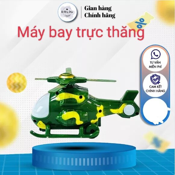 Đồ chơi máy bay trực thăng có nhạc và đèn
