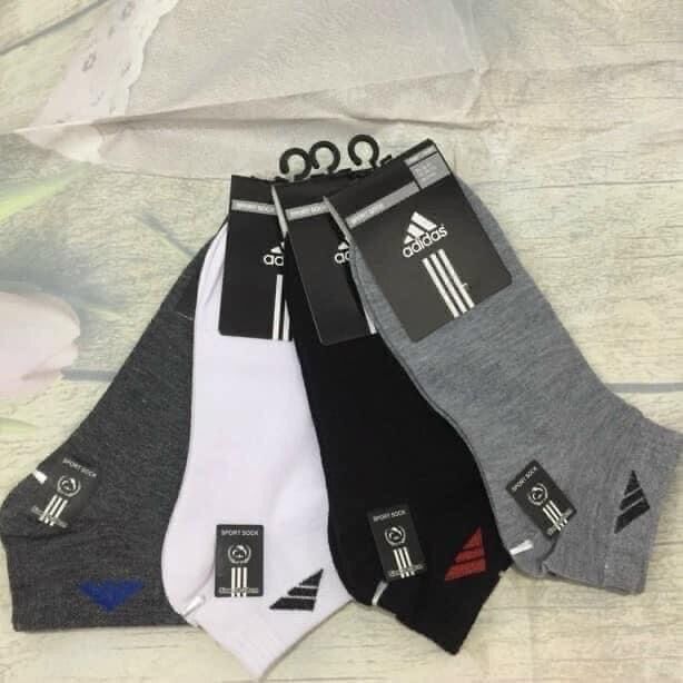 Set tất vớ thể thao nam cổ ngắn