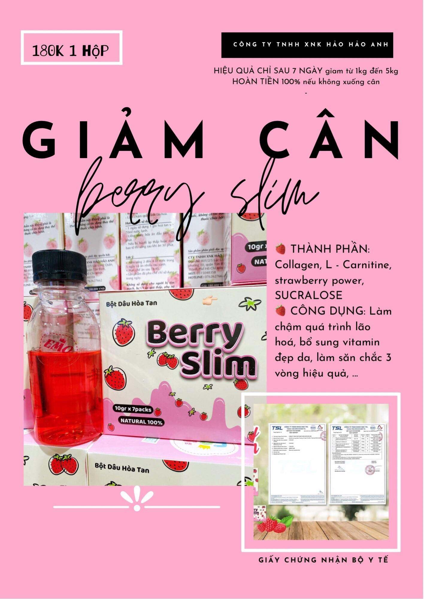 Berry Slim Giảm Mỡ Siêu Tốc