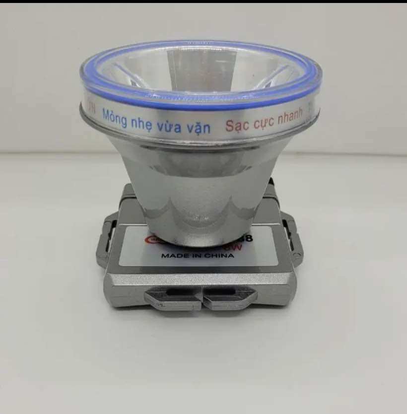 Đèn pin đội đầu siêu mỏng Ml-88 có hiển thị % pin kháng nước đi mưa