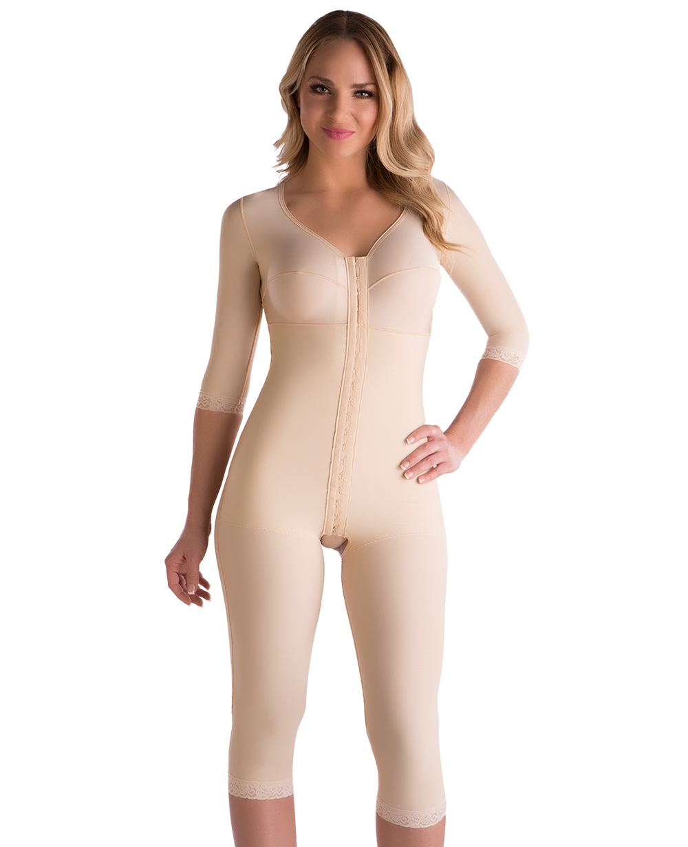 Áo định hình toàn thân bodysuit nâng mông, lưng, bụng, hông, đùi, bắp tay, nách sau hút mỡ
