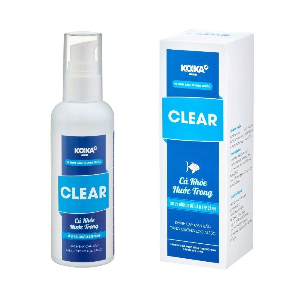 Vi sinh koika clear cho hồ cá