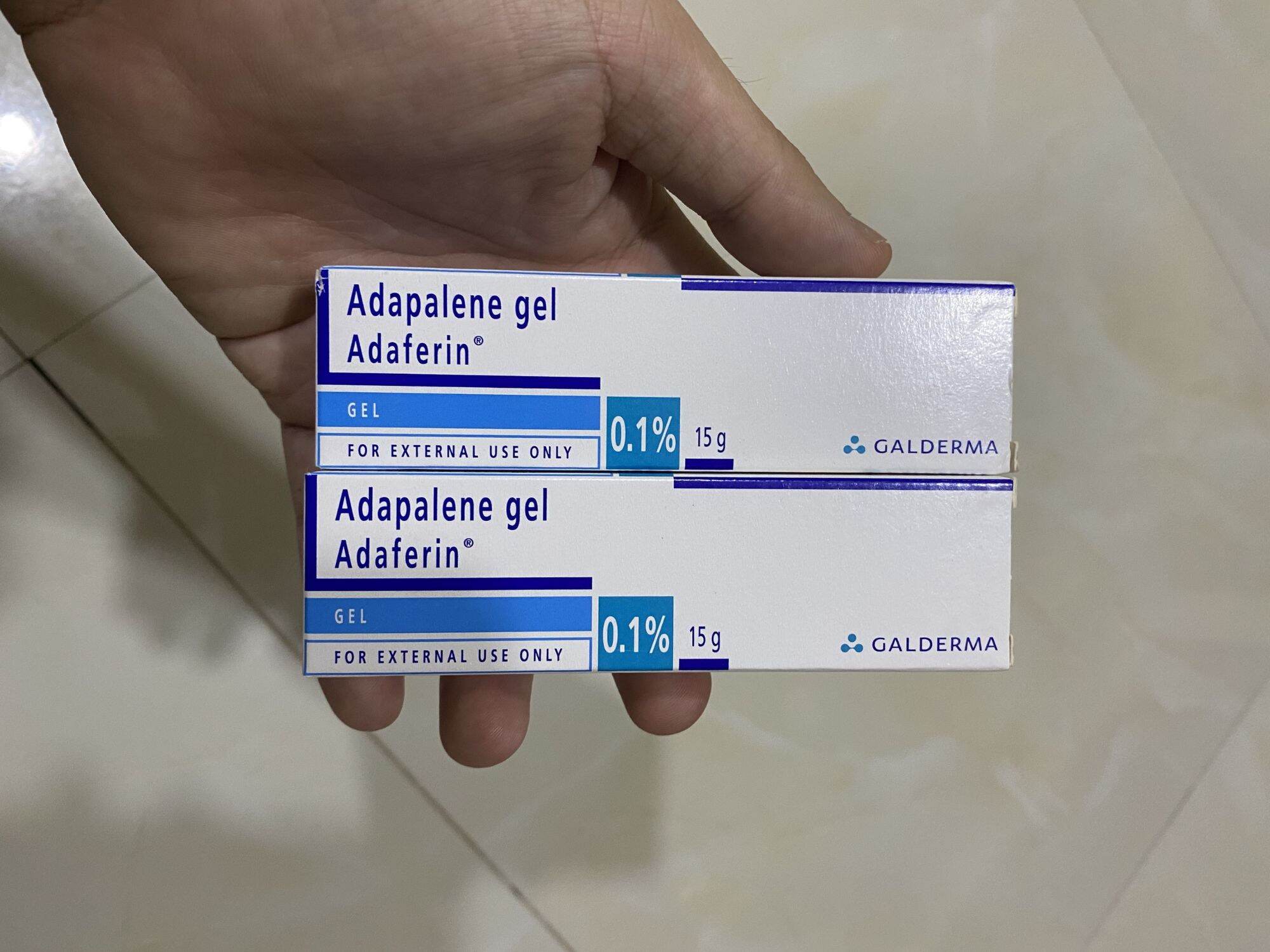 Gel hỗ trợ điều trị mụn Adaferin 0.1% Adapalene thumbnail