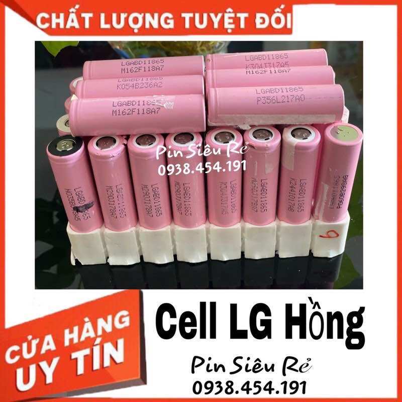 Combo 10 cell pin LG 18650