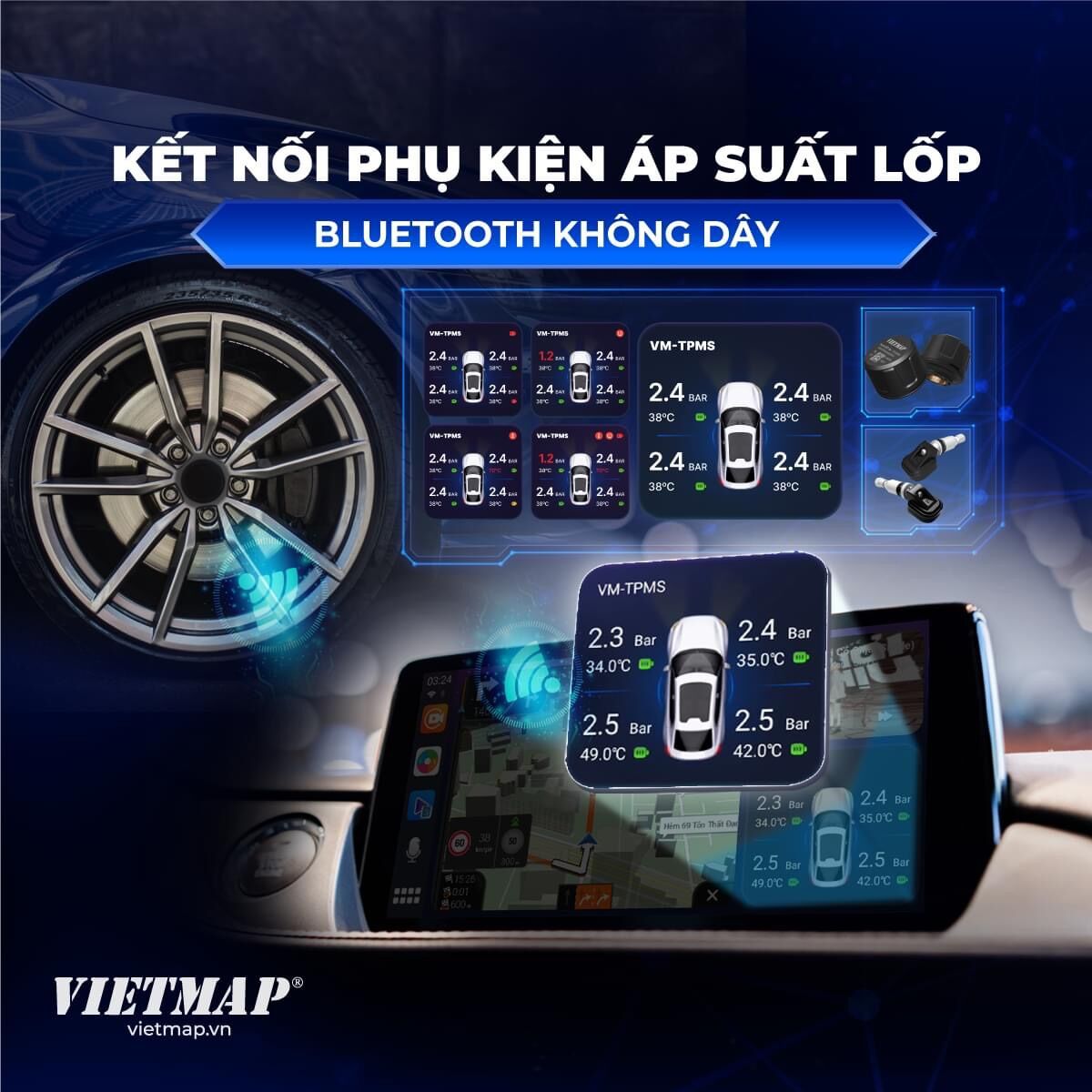 Android box ô tô VIETMAP BS10 - Đẳng cấp android box thế hệ mới 2023