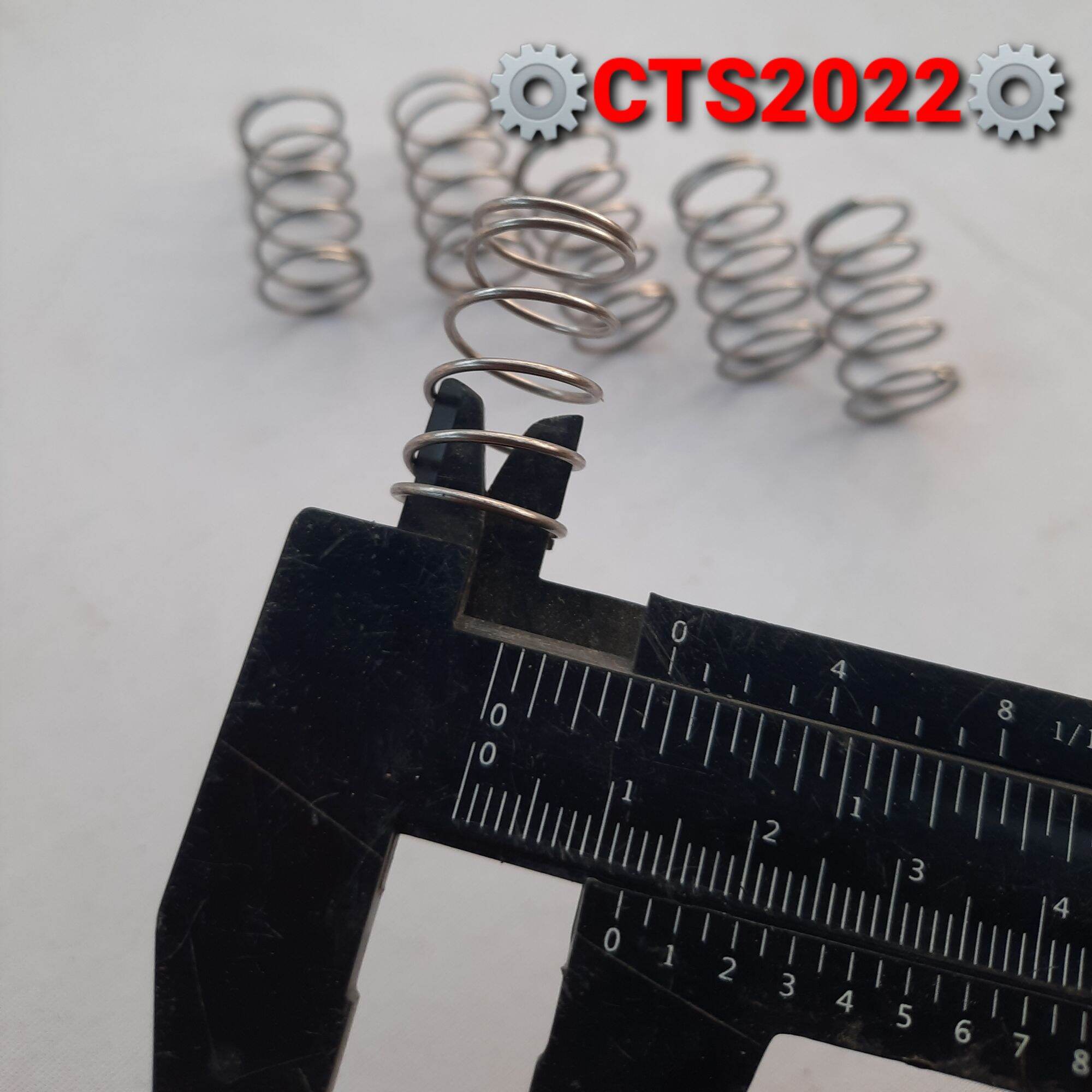 Lò xo nén inox304 phi 14mm sợi 1mm