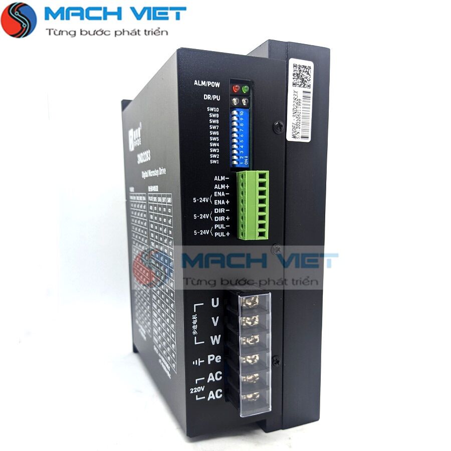 Driver 3ND2283 điều khiển động cơ bước 3 phase
