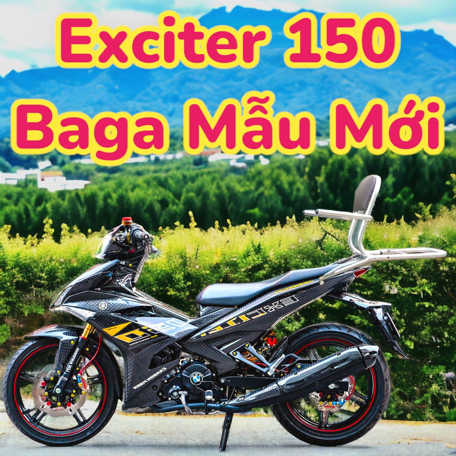 Baga phượt xe Exciter 150