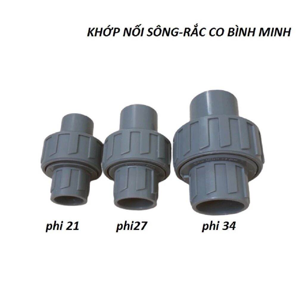 Khớp nối nhanh, rắc co bình minh 21,27, 34